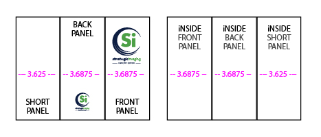 Panel Sizing for 8.5x11 Roll-Fold